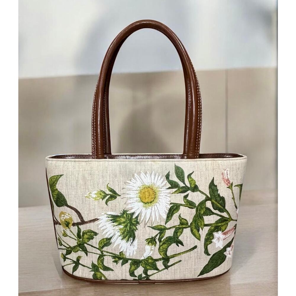 Y2K Isabella Fiore Floral Beaded Tote Bag - Picture 2 of 16